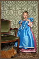 Stylizowana suknia barokowa wykonana dla fundacji "Mam Marzenie"